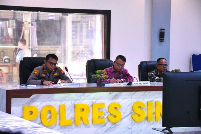 Rakor Lintas Sektoral, Pemkab Sintang Siapkan Pengamanan Idul Fitri 2026