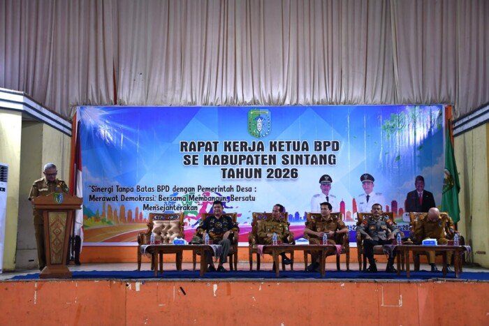 Dinas PMD Sintang Perkuat Sinergi Ketua BPD dan Pemerintah Desa